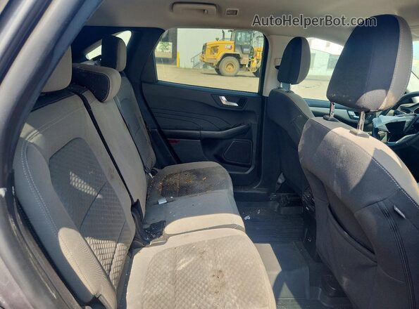 1FMCU0G65MUB33469 2021 FORD ESCAPE Gray Widok tylnych siedzeń