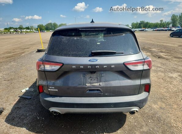 1FMCU0G65MUB33469 2021 FORD ESCAPE Gray Widok z tyłu