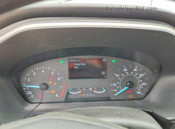 1FMCU0G66NUB34633 2022 FORD ESCAPE Gray Instrument cluster view