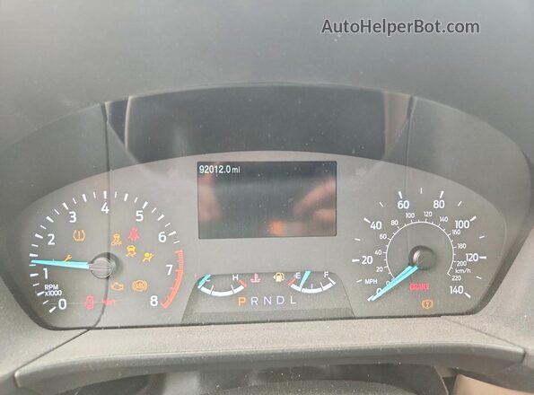 1FMCU0G66NUB61654 2022 FORD ESCAPE White Widok zestawu wskaźników