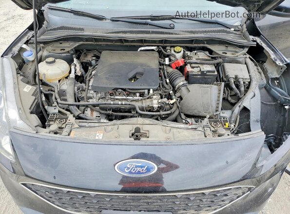 1FMCU0G67LUC27352 2020 FORD ESCAPE Black Շարժիչի բաժամունքի տեսք