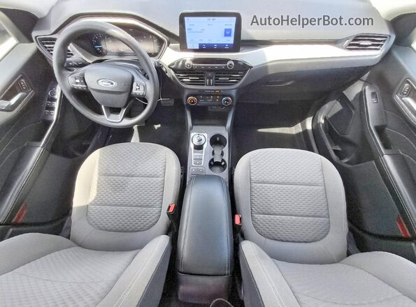 1FMCU0G67MUA07937 2021 FORD ESCAPE White Dashboard view