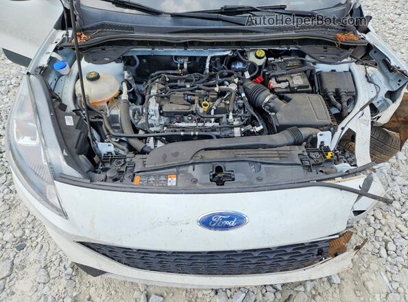 1FMCU0G67MUA36080 2021 FORD ESCAPE White Vista del compartimento del motor