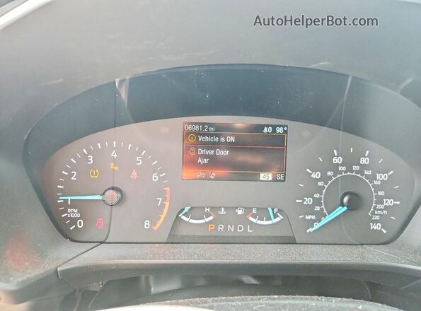 1FMCU0G67MUB26202 2021 FORD ESCAPE Gray ხელსაწყოთა პანელის ხედი