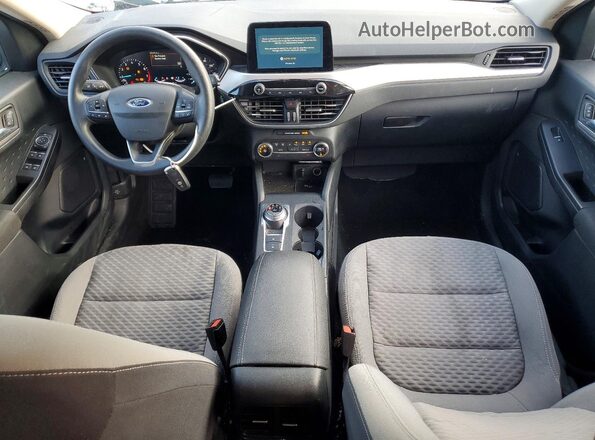 1FMCU0G68LUB71728 2020 FORD ESCAPE Белый Вид панели приборов