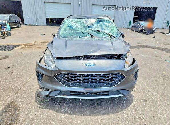 1FMCU0G68LUC61896 2020 FORD ESCAPE Gray Widok z przodu