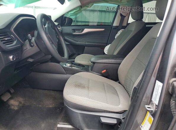 1FMCU0G68NUB15940 2022 FORD ESCAPE Gray Widok wnętrza z przodu