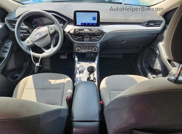 1FMCU0G69LUB67722 2020 FORD ESCAPE Blue Widok deski rozdzielczej