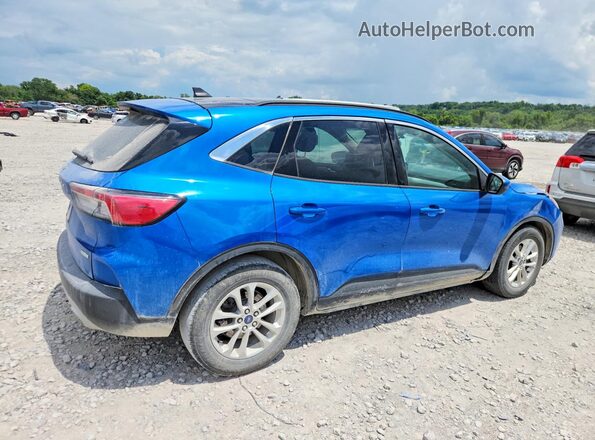 1FMCU0G69LUB67722 2020 FORD ESCAPE Blue Tył prawy