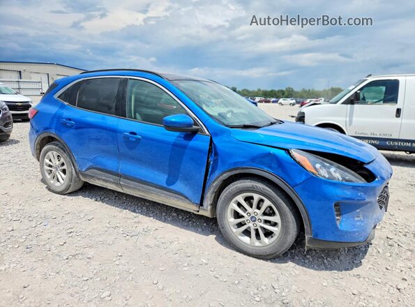 1FMCU0G69LUB67722 2020 FORD ESCAPE Blue Przód prawy