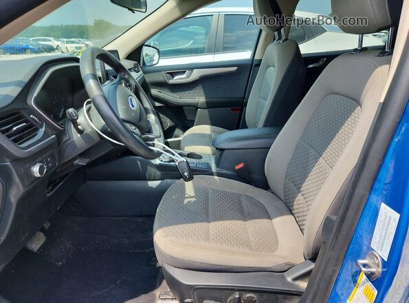 1FMCU0G69LUB67722 2020 FORD ESCAPE Blue Widok wnętrza z przodu