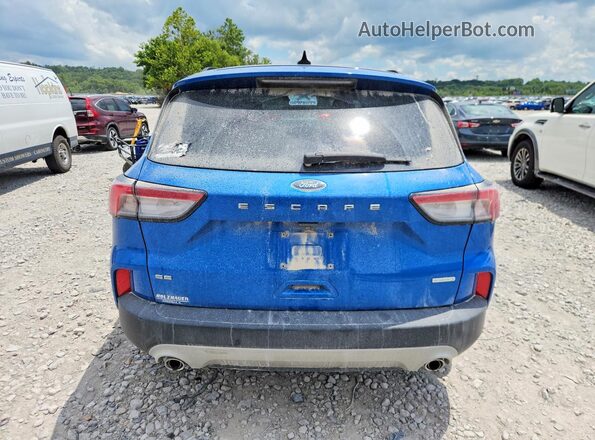 1FMCU0G69LUB67722 2020 FORD ESCAPE Blue Widok z tyłu