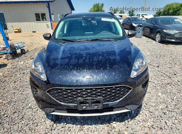 1FMCU0G69NUB70705 2022 FORD ESCAPE Black Դիմացի տեսք