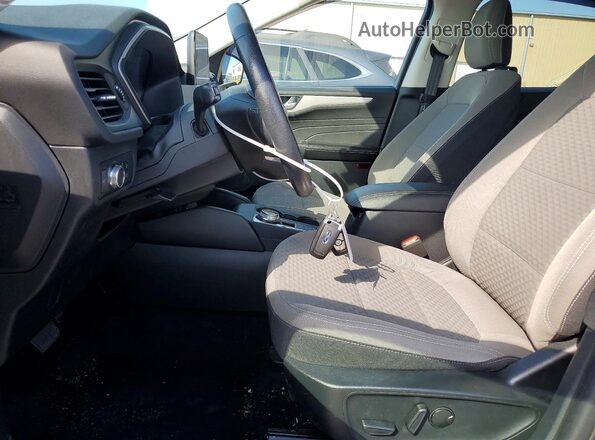 1FMCU0G6XMUA23632 2021 FORD ESCAPE Gray Widok wnętrza z przodu