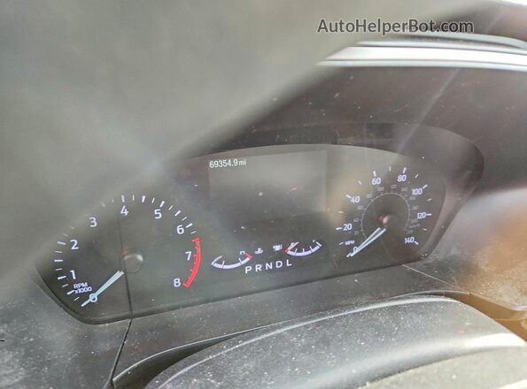 1FMCU0G6XMUA72667 2021 FORD ESCAPE Золотой Вид щитка приборов