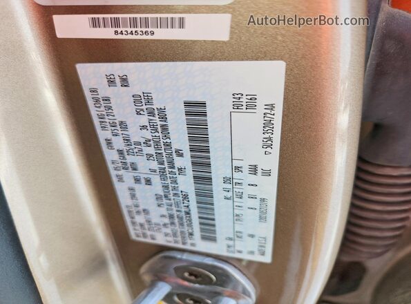 1FMCU0G6XMUA72667 2021 FORD ESCAPE Золотой Вид подкапотного пространства