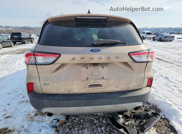 1FMCU0G6XMUA72667 2021 FORD ESCAPE Золотой Вид сзади