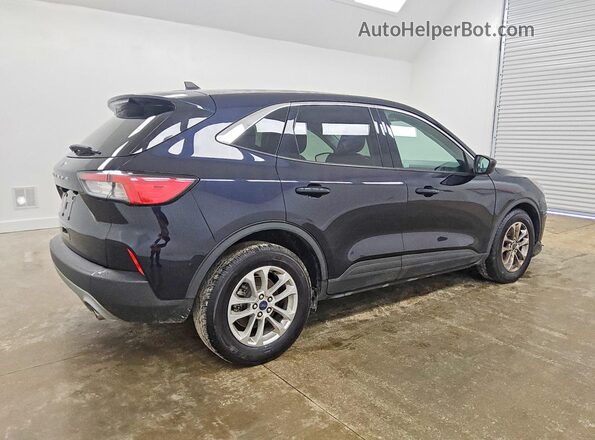 1FMCU0G6XMUB28932 2021 FORD ESCAPE Blue Задня права чверть