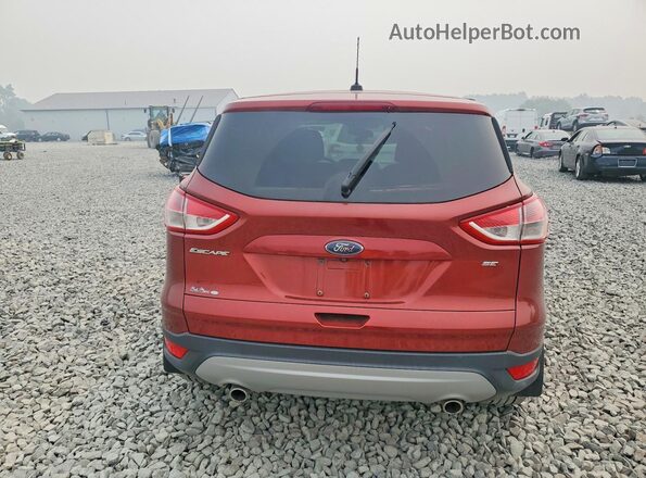 1FMCU0G72GUA18924 2016 FORD ESCAPE Red უკანა ხედი