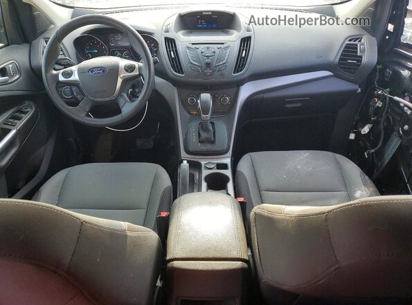 1FMCU0G72GUB46290 2016 FORD ESCAPE Black Вид панелі приладів