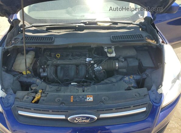 1FMCU0G72GUB72372 2016 FORD ESCAPE Синий Вид подкапотного пространства