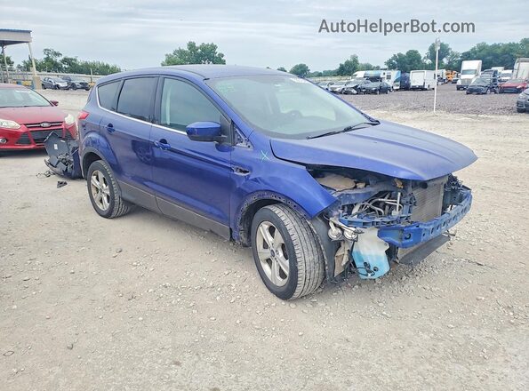 1FMCU0G74GUC81450 2016 FORD ESCAPE Blue Передня права чверть