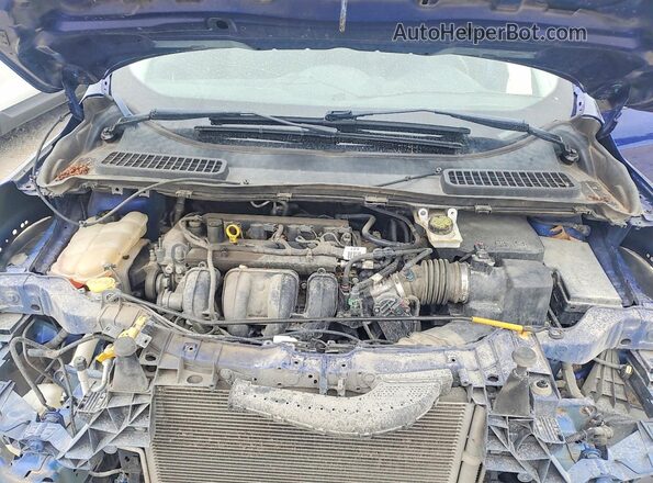 1FMCU0G74GUC81450 2016 FORD ESCAPE Blue Вид підкапотного простору