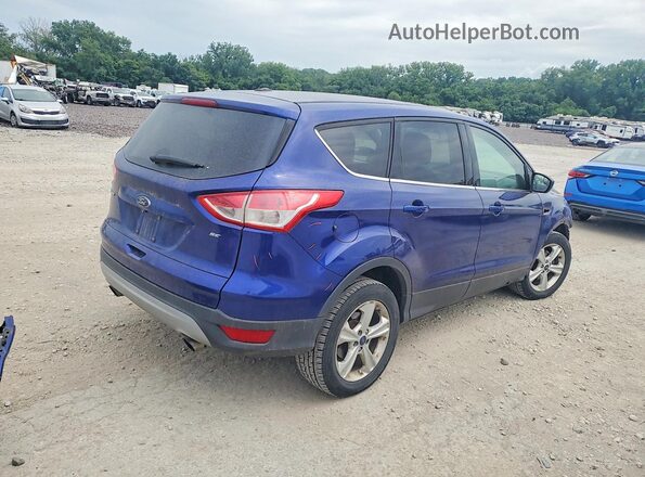 1FMCU0G74GUC81450 2016 FORD ESCAPE Blue Задня права чверть