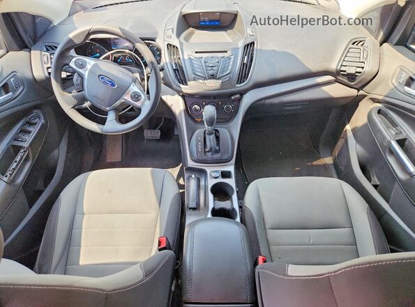 1FMCU0G75GUB18872 2016 FORD ESCAPE Gray Вид панелі приладів