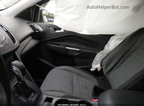 1FMCU0G76GUA43471 2016 FORD ESCAPE Gray Widok wnętrza z przodu
