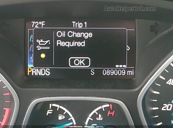 1FMCU0G76GUA43471 2016 FORD ESCAPE Gray 