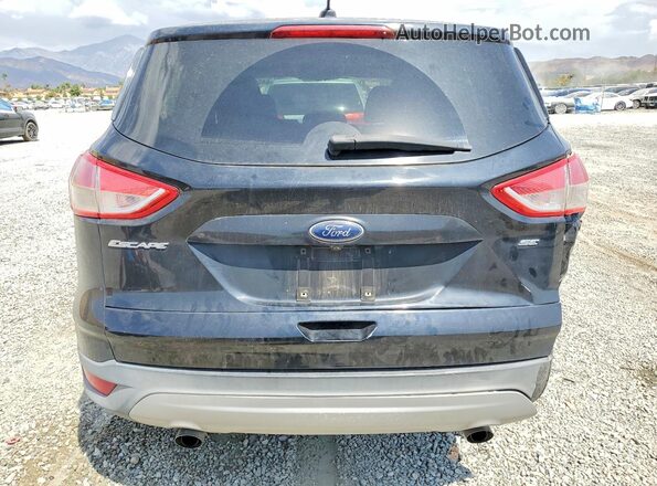 1FMCU0G76GUA70282 2016 FORD ESCAPE Black უკანა ხედი