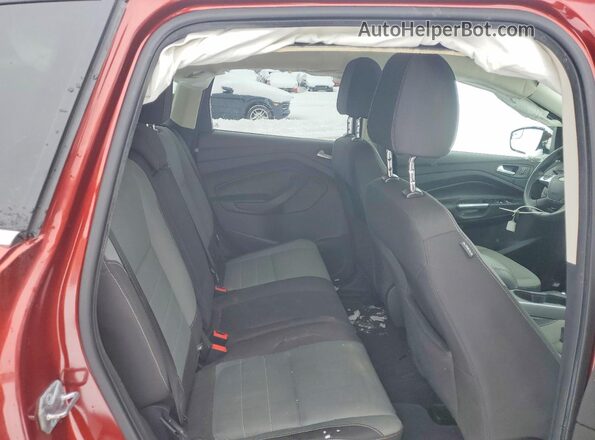 1FMCU0G76GUC47221 2016 FORD ESCAPE Burgundy Widok wnętrza z tyłu