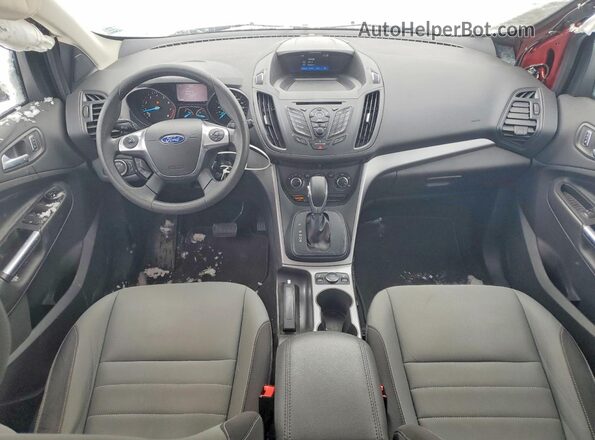 1FMCU0G76GUC47221 2016 FORD ESCAPE Burgundy Widok deski rozdzielczej