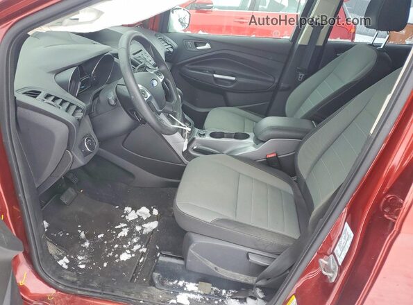 1FMCU0G76GUC47221 2016 FORD ESCAPE Burgundy Widok wnętrza z przodu