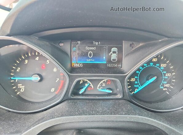 1FMCU0G77GUB84145 2016 FORD ESCAPE Темно-бордовый Вид щитка приборов