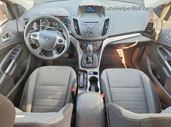 1FMCU0G77GUB84145 2016 FORD ESCAPE Темно-бордовый Вид панели приборов