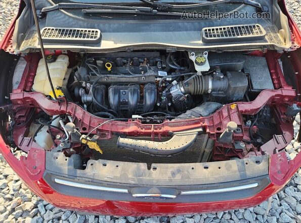 1FMCU0G77GUB84145 2016 FORD ESCAPE Темно-бордовый Вид подкапотного пространства