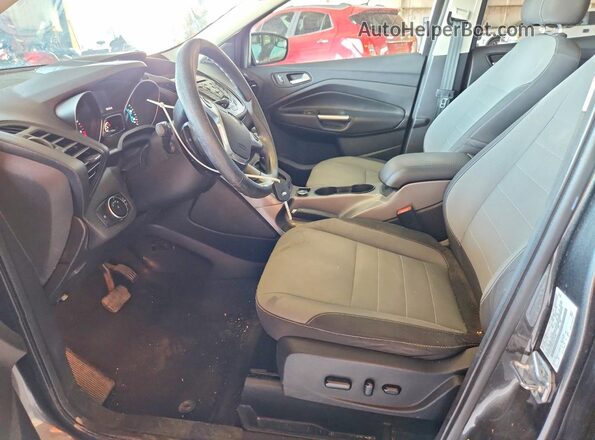 1FMCU0G78GUB73199 2016 FORD ESCAPE Угольный Вид салона спереди