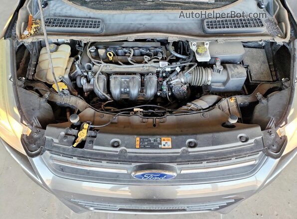 1FMCU0G78GUB73199 2016 FORD ESCAPE Угольный Вид подкапотного пространства