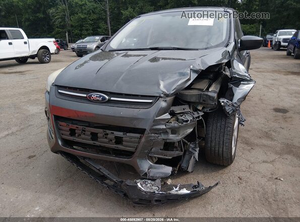1FMCU0G78GUB79908 2016 FORD ESCAPE Gray Widok z przodu
