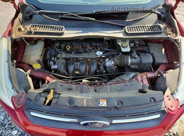 1FMCU0G78GUC34793 2016 FORD ESCAPE Red Вид підкапотного простору
