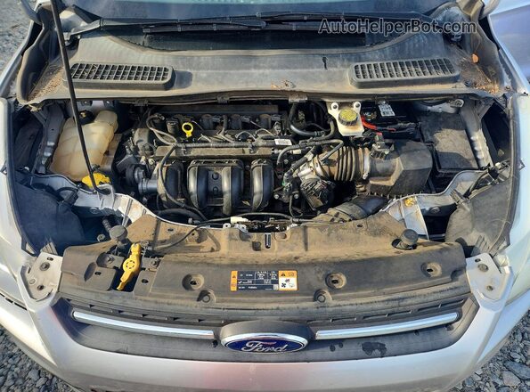 1FMCU0G7XGUA90776 2016 FORD ESCAPE Silver Widok komory silnika
