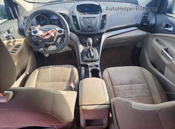 1FMCU0G7XGUA90776 2016 FORD ESCAPE Silver Widok deski rozdzielczej