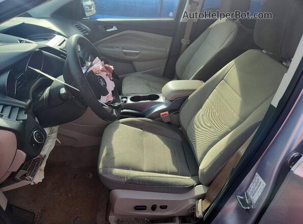 1FMCU0G7XGUA90776 2016 FORD ESCAPE Silver Widok wnętrza z przodu