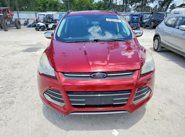 1FMCU0G91GUC74022 2016 FORD ESCAPE Red Դիմացի տեսք