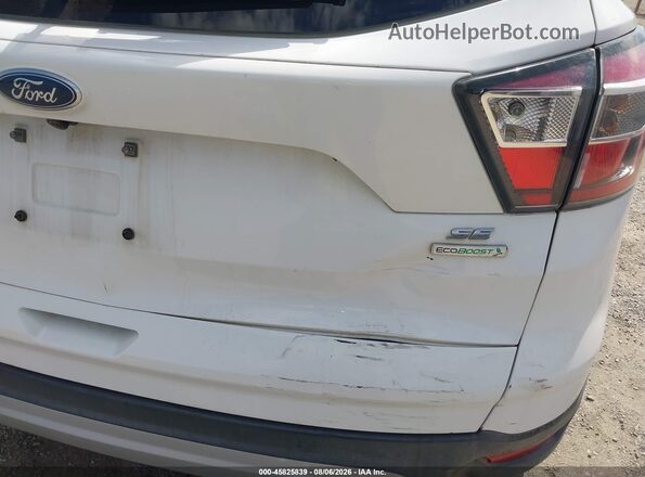 1FMCU0G91HUB04504 2017 FORD ESCAPE White Вид спереду
