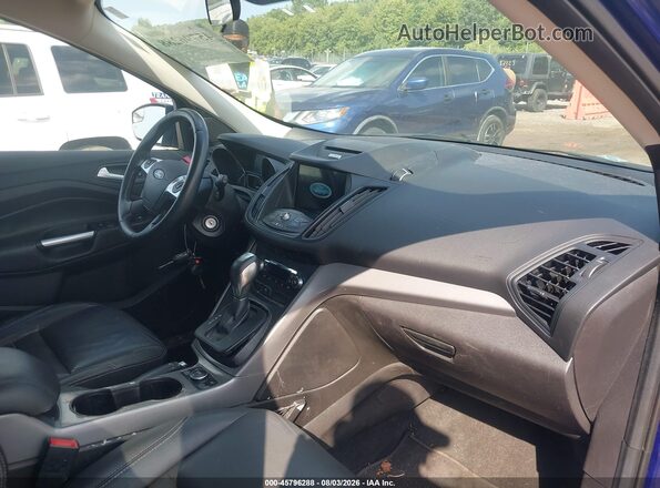 1FMCU0G94GUB53291 2016 FORD ESCAPE Blue Widok wnętrza z przodu