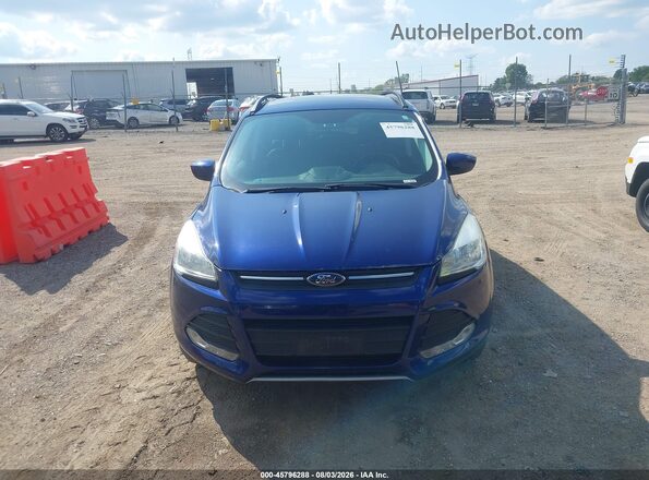 1FMCU0G94GUB53291 2016 FORD ESCAPE Blue Widok z przodu