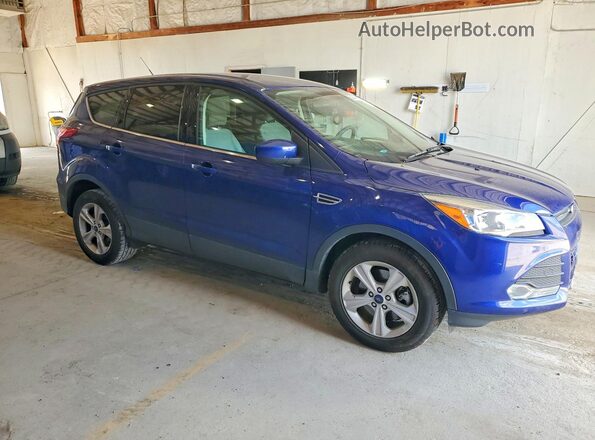 1FMCU0G95GUB34507 2016 FORD ESCAPE Blue Przód prawy